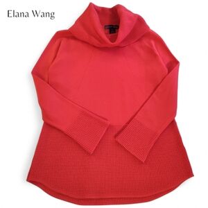 Elana Wang Cowl Neck Sweater Size Medium NWOT Womens